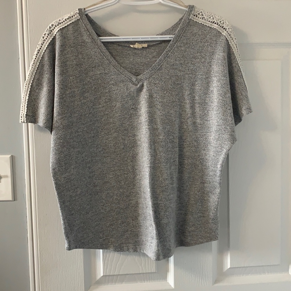 Oversized T-shirt.